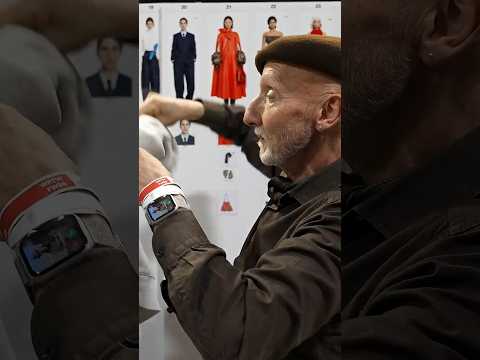 STEPHEN JONES RECREATES THE GIVENCHY HEADPIECE ON ME! #shorts