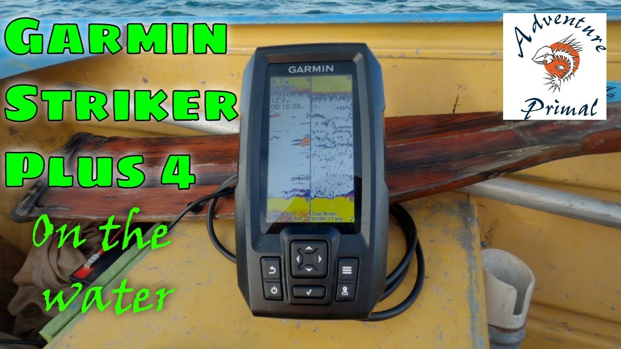 Garmin Strike Plus 4 on the water - YouTube