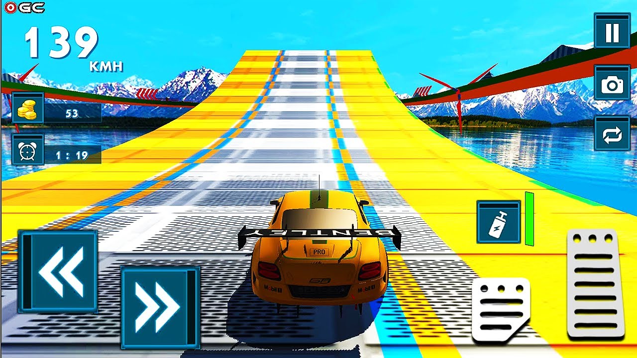 Extreme Car Stunts Mania Drift Wheels Racing - Impossible Stunt Car Driver - Android GamePlay #2