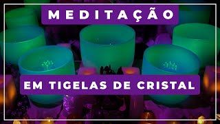 🎼 Meditação em Tigelas de Cristal 💎 Cura Cristalina screenshot 3