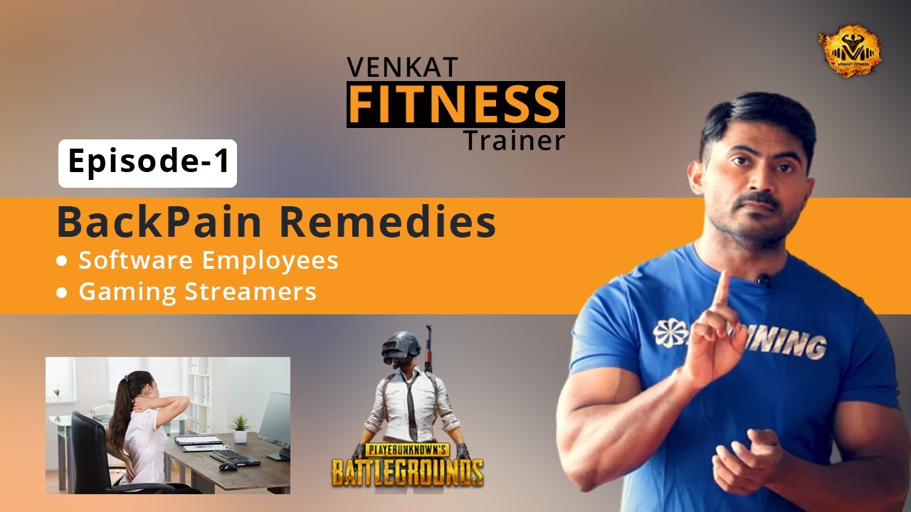 Sedentary lifestyle || Tips to Help Relieve Back Pain ||  Over weight and Obesity - Venkat Fitness
