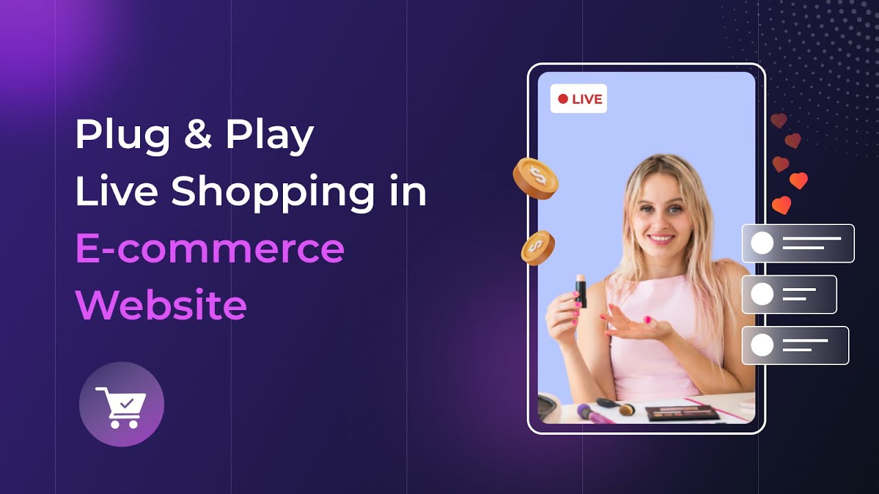 🔴 Add Live Commerce Shopping in E-commerce Website | Video SDK