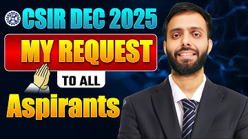 CSIR NET Dec 25 | Deserving First😶 My Request #chemicalsciences