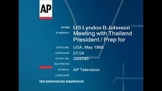 Meeting with Thailand President / Prep for Paris Talks