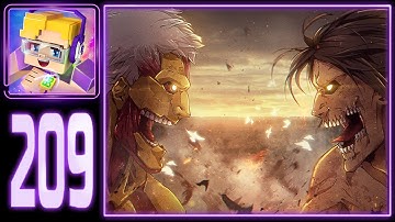 Blockman Go Attack on Titan Anime3 (Gameplay Walkthrough Part 209)