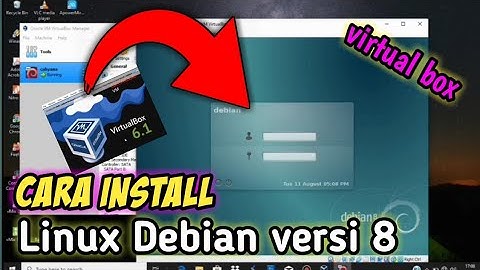 Cara mudah install Linux Debian versi 8|| virtual box