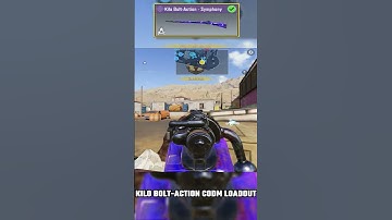 KILO BOLT-ACTION CODM LOADOUT