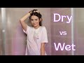 Transparent Clothes Dry vs Wet Try on Haul with Nikki
