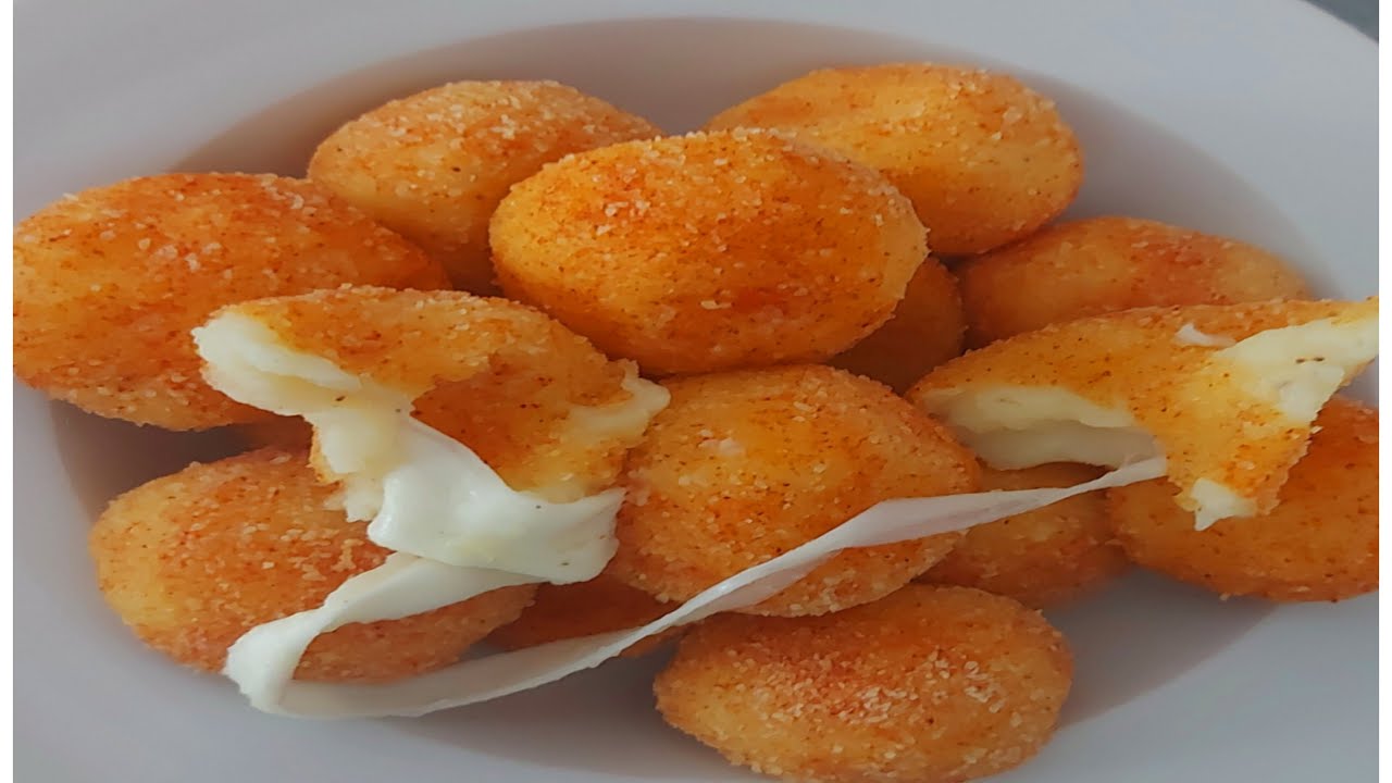 Croquettes de pomme de terre au fromage un régal