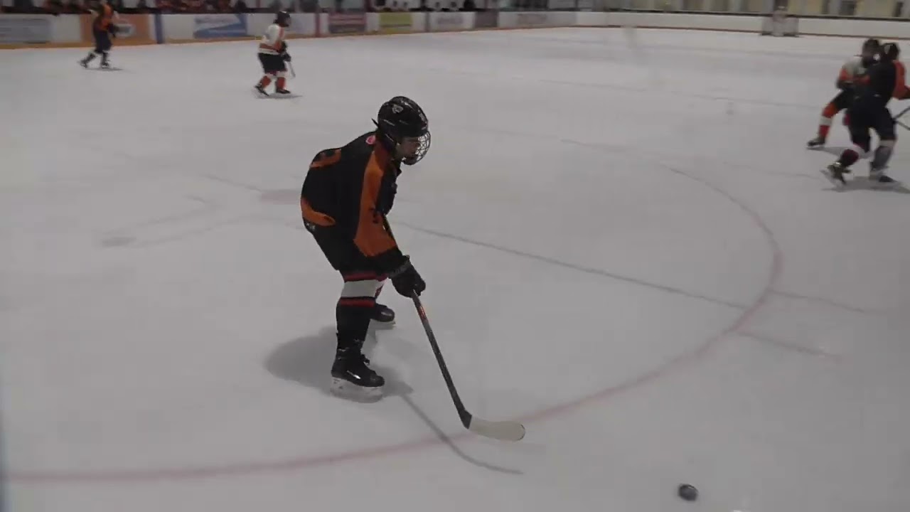 23 Rogers & Westby keeping the crease clean, Huhn gets the blocker on it, Worth gets 2