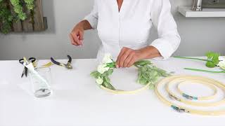 How To: Floral Hoop with Eucalyptus | Pioneer Imports & Wholesale