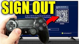 How to Sign Out of PlayStation Network on PS4 Account - Easy Guide
