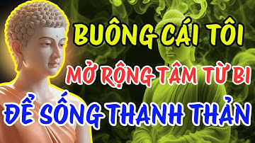 Phật Dạy Cách Buông Cái Tôi – Mở Rộng Tâm Từ Bi Để Sống Một Cuộc Đời Thanh Thản Và An Lạc