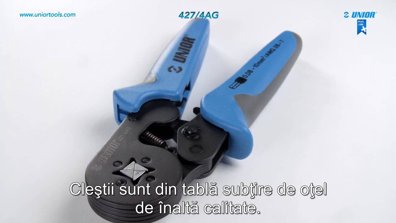 Program  Unior - Cleste de sertizare - strangere 427/4AG