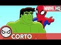 Nublado con probabilidades de sonrisas | Aventuras de Súper Héroes de Marvel