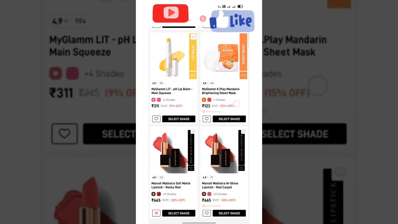 Myglamm 5 points referral reward|free lipstick survey link in description|