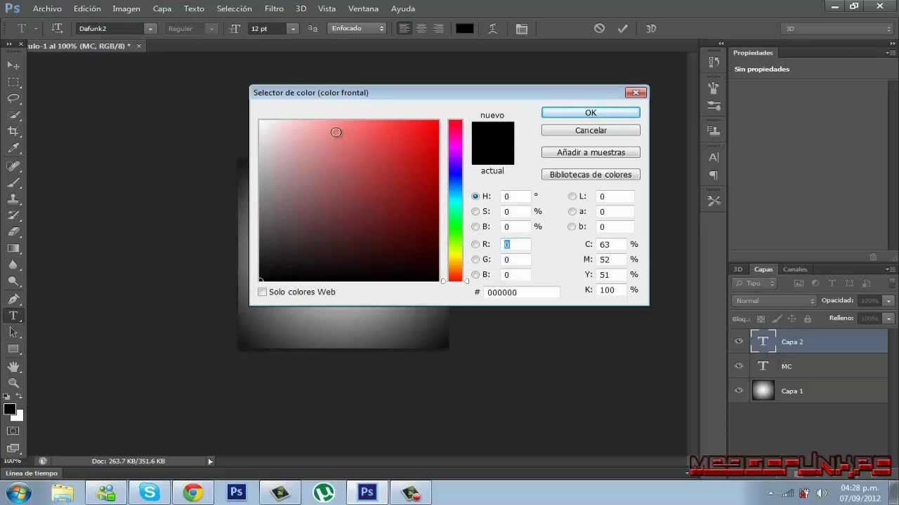 Hacer Un Logo Con Photoshop Cs6