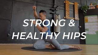 Healthy Hips in 10-min | Ground Movements for MOBILITY & LONGEVITY