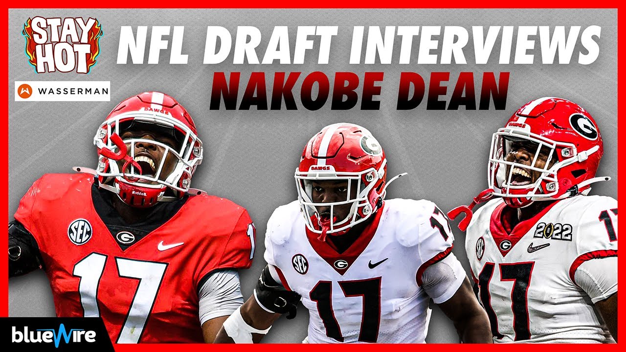 Nakobe Dean NFL Draft Interview Stay Hot x Wasserman Media Series 2