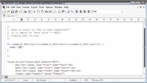 Beginner PHP Tutorial - 69 - Working with $_GET Variables