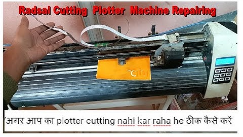 flexi 8.1 cutting problem//अगर आप का plotter cutting nahi kar raha he ठीक कैसे करें