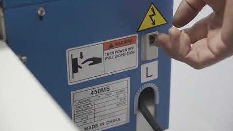 NEW EXPERT KX 450MS FUSING MACHINE