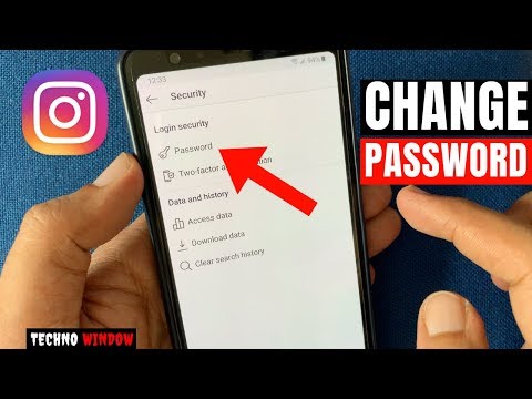 How To Change Instagram Password