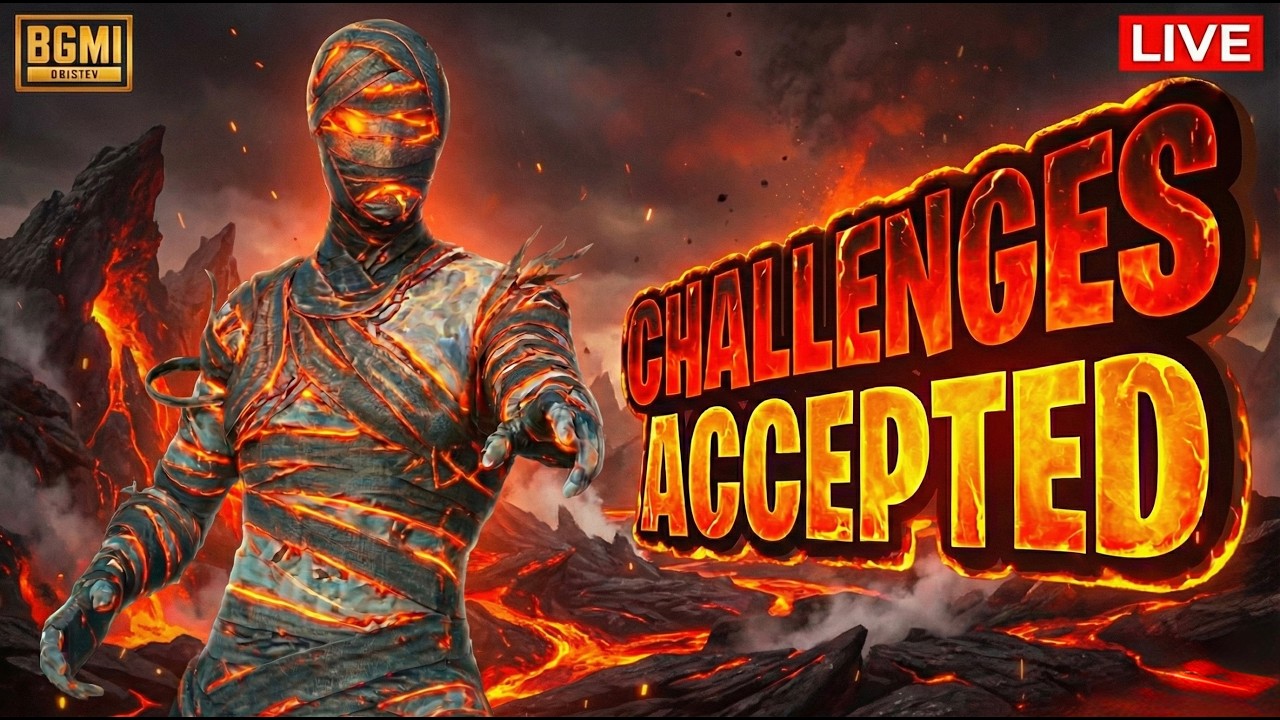 ANY CHALLENGES ACCEPTED ! | BGMI LIVE TELUGU #bgmi #bgmitelugu