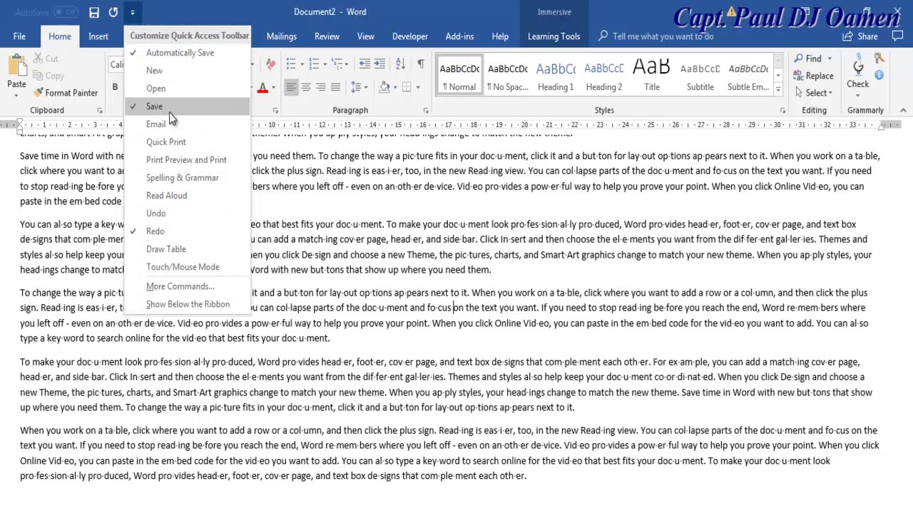 convert speech to word document