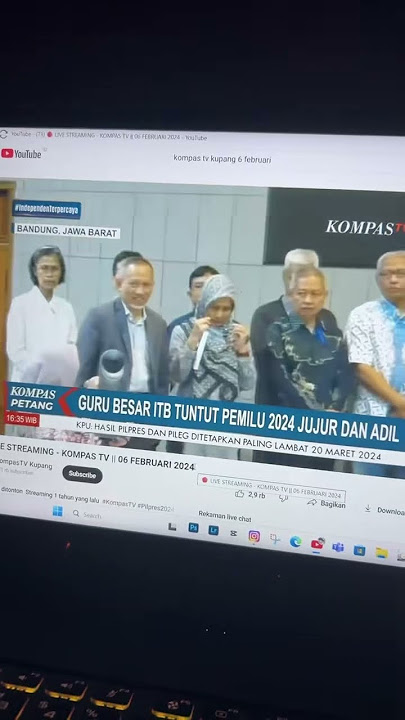 Mas Amba tampil di tv kompas loh yaa 😹#ambatukam #ngawur #kompastv