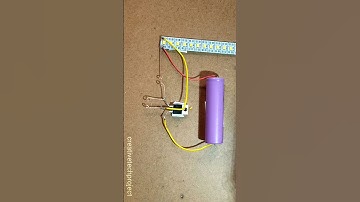 How To Make Touch Sensor Project // Simple Touch On Off Switch #shorts