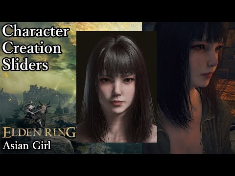 ELDEN RING Character Creation - Asian Girl