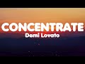 Demi Lovato Concentrate Lyrics mp3