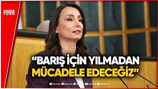 Dem Parti Eş Genel Başkanı Tülay Hatimoğullarından Terörsüz Türkiye Ve Barış Mesajı