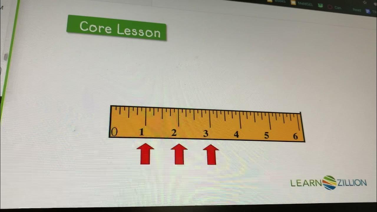 Fractions on number line and ruler in Spanish YouTube
