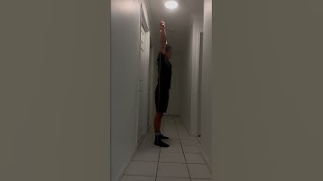 Loop band overhead press