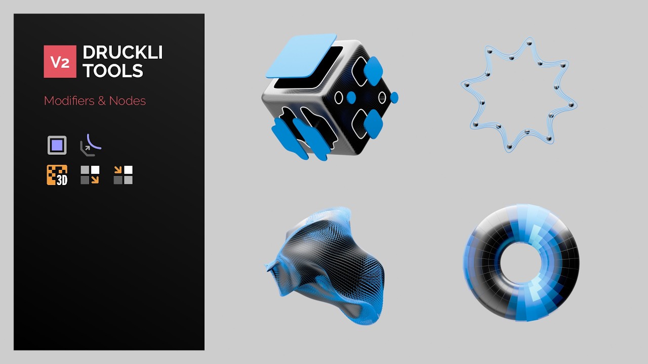Ld Modifier Druckli Tools V2 - 03 Modifiers & Nodes - YouTube