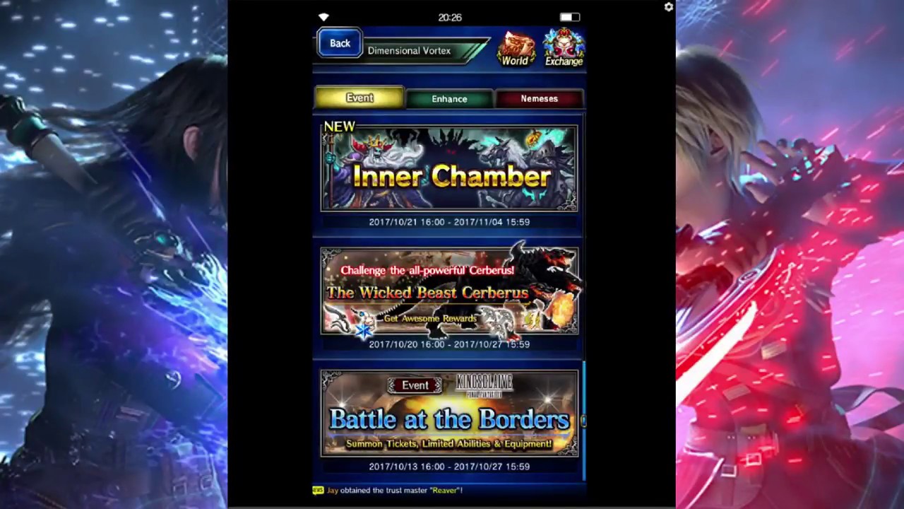 FFBE Inner Chamber INT (Halloween Event Day 2) YouTube