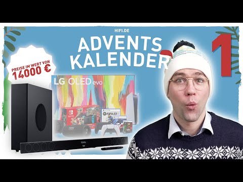 3 LG OLED TVs, PS5, Nintendo Switch... 🎁 24 Preise für 14000€ 🤩  Gewinnspiel 🎅🏼 1. Türchen!