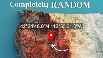 Generating a Random Coordinate & then Trying to Get There - Idaho Edition