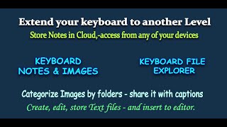 iKb - Image Keyboard - File explorer Keyboard - Tutorial screenshot 2