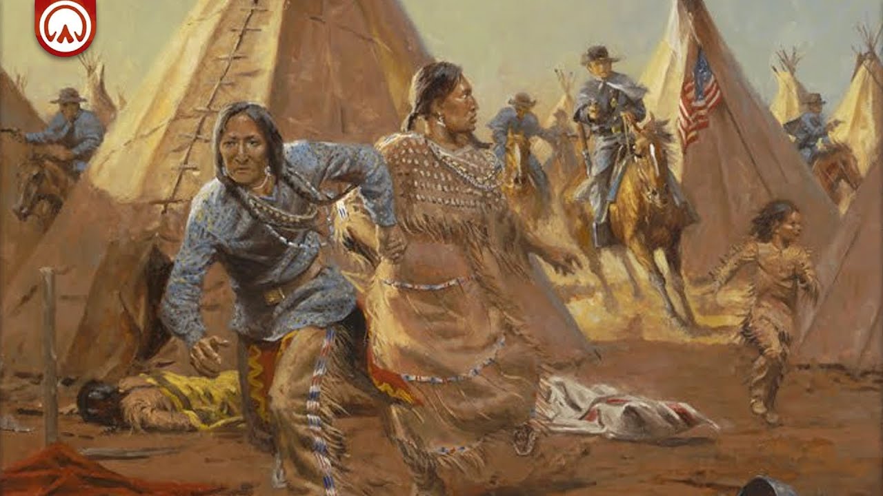 Потомок колонистов. Колонизация индейцев Северной Америки. Giuseppe Rava индейцы. Бойня на Сэнд-крик.