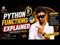 Python Functions Explained in Kannada 🔥functions