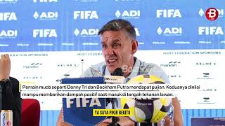 Kenapa Timnas Indonesia Sulit Cetak Saat Lawan Bulgaria, Herdman Coba Tanya Tiang Gawang