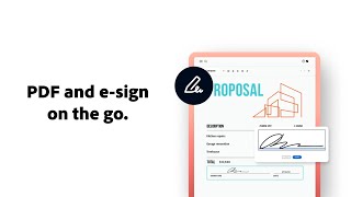 How to Create, Edit, Share, and Sign PDFs On the Go | Adobe Document Cloud screenshot 1