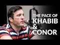 Chael Sonnen describes crazy Khabib Nurmagomedov private training session.