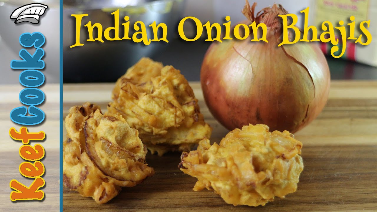 Indian Onion Bhajis Recipe YouTube