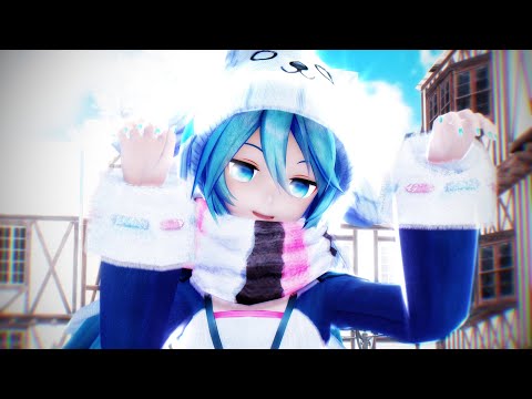 【MMD】 『四角い地球を丸くする』 by YYB式 初音ミク 10th Winter Ver. 【4K 60fps】