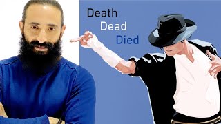 الفرق بين death , dead , died : كورس انجليزي من الصفر وحتي الاحتراف : كورس القواعد