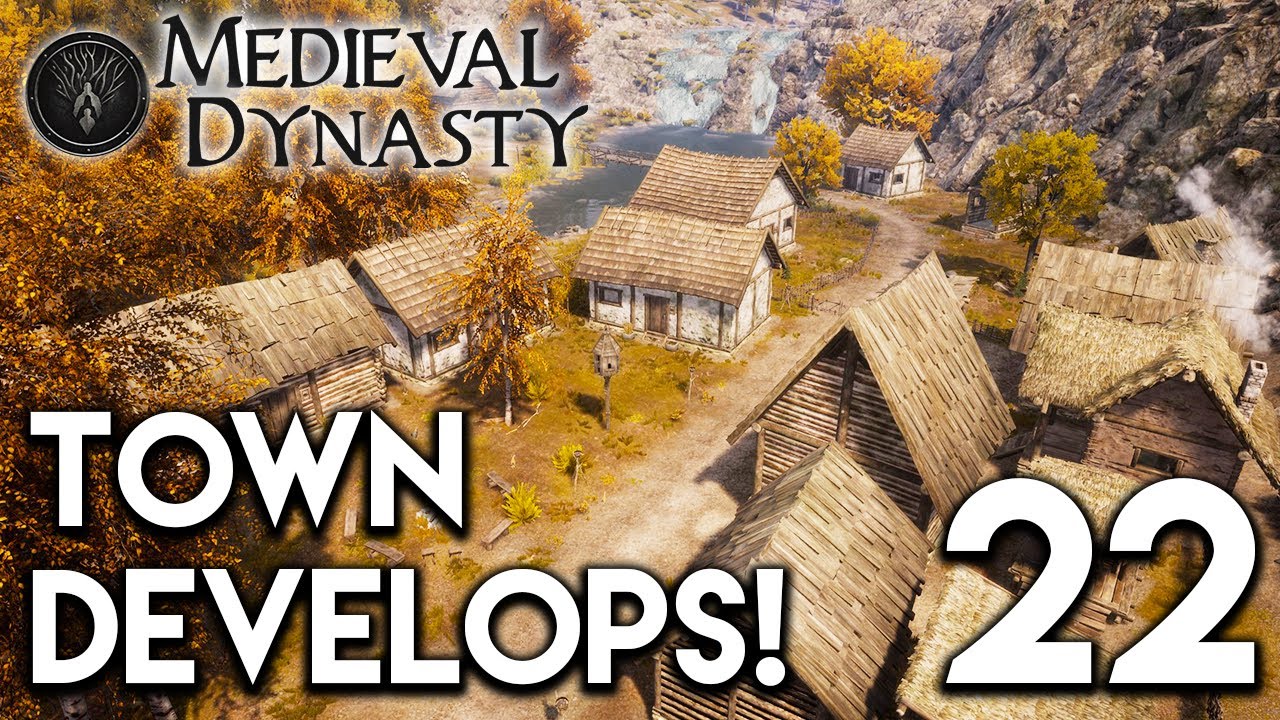 Medieval Dynasty Lets Play - Town Development! E22